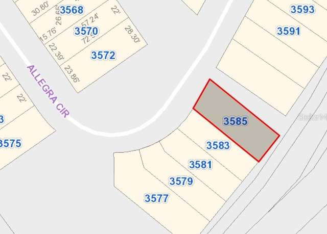 Property at 3585 Allegra Cir, St Cloud, FL 34772