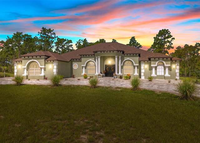 Property at 18043 Palmdale Rd, Weeki Wachee, FL 34614, 4 beds, 3 baths