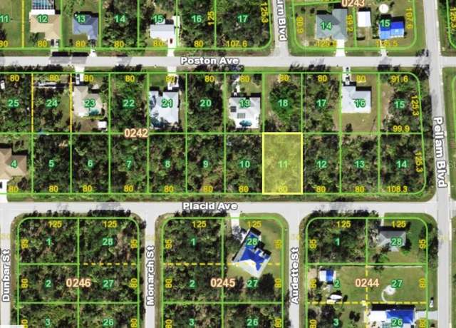 Property at 18456 Placid Ave, Port Charlotte, FL 33948