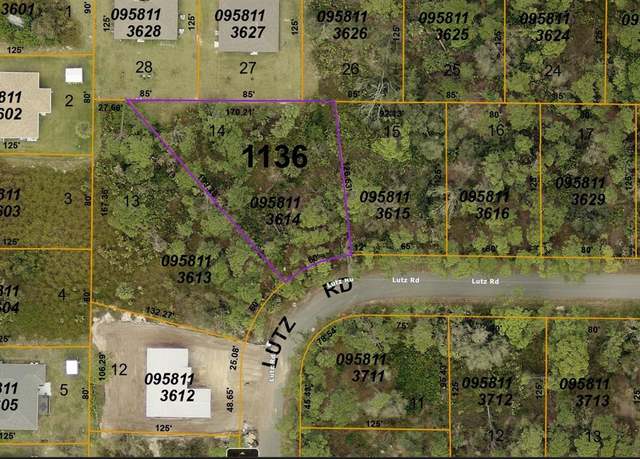 Property at 0958113614 Lutz Rd, North Port, FL 34286