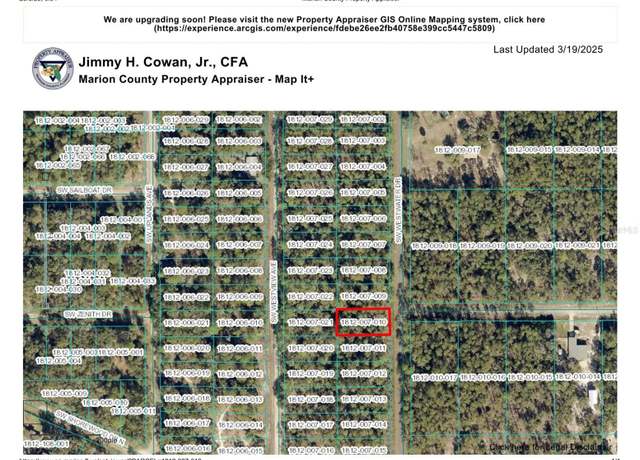 Property at SW Westwater Dr, Ocala, FL 34471