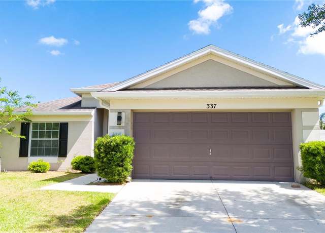 Property at 337 Giovani Blvd, Clermont, FL 34715, 4 beds, 2 baths