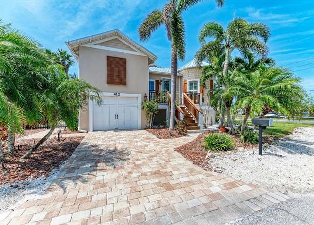 Property at 412 73rd St, Holmes Beach, FL 34217, 3 beds, 2 baths