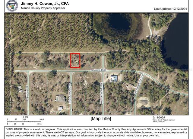 Property at TBD Malauka Trce, Ocklawaha, FL 32179