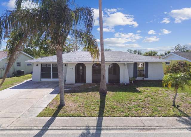 Property at 7553 Sequoia Dr, New Port Richey, FL 34653, 3 beds, 2 baths