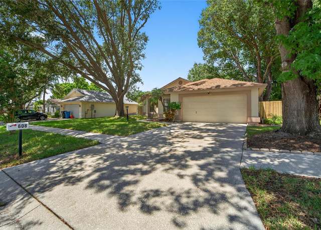 Property at 608 Chilt Dr, Brandon, FL 33510, 3 beds, 2 baths