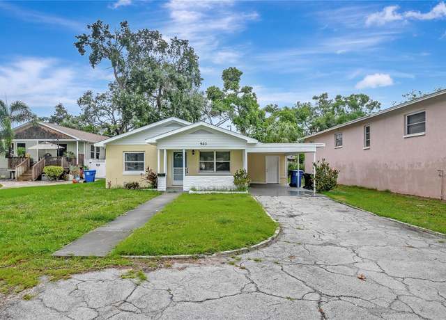 Property at 963 27th Ave S, St Petersburg, FL 33705, 3 beds, 2 baths
