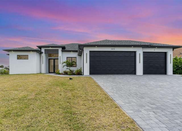 Property at 1815 SW 15th Pl, Cape Coral, FL 33991, 4 beds, 3 baths