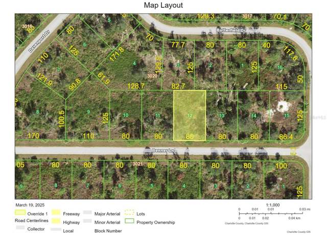 Property at 12470 Benner Ln, Port Charlotte, FL 33953