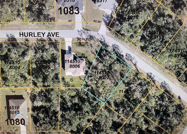 Property at LOT 7 Hurley Ave, North Port, FL 34288