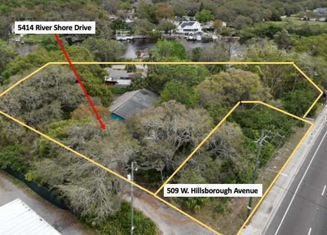 Property at 5414 N River Shore Dr, Tampa, FL 33603, 2 beds, 1 bath