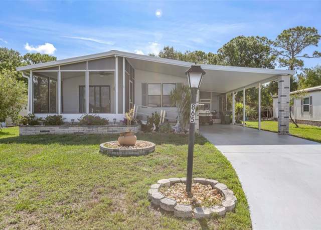 Property at 865 Iglesia Dr, North Port, FL 34287, 2 beds, 2 baths