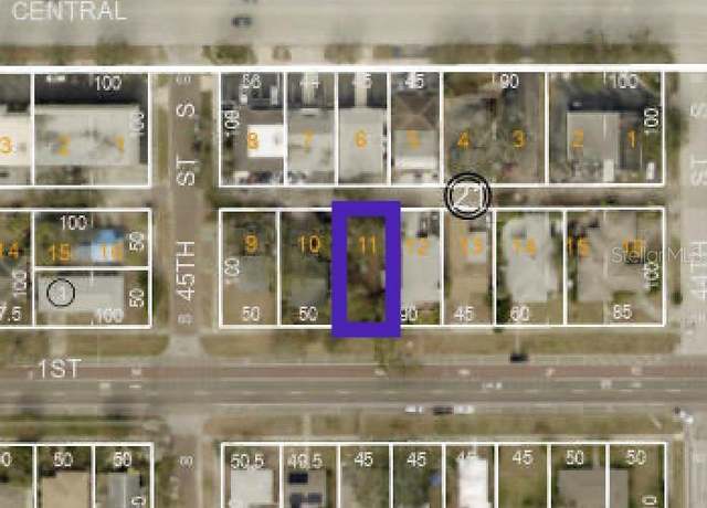 Property at 4445 1st Ave S, St Petersburg, FL 33711