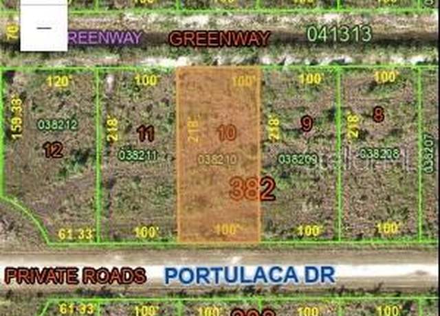 Property at 0 Portulaca Dr, Indian Lake Estates, FL 33855