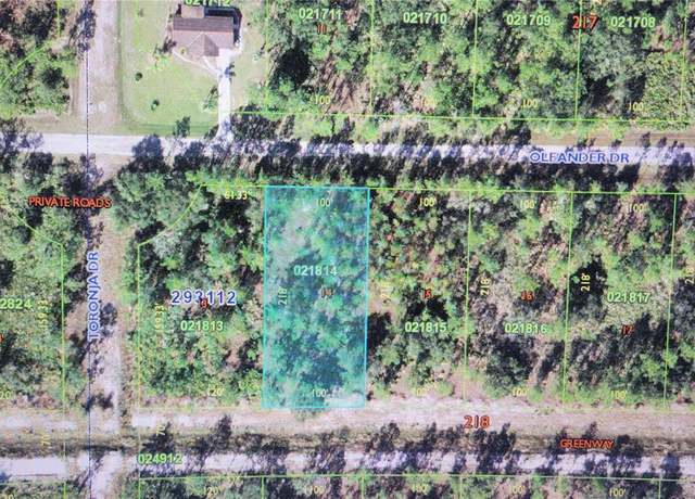 Property at Oleander Dr, Indian Lake Estates, FL 33855