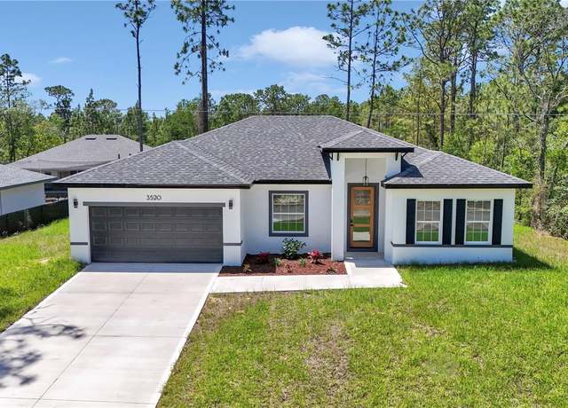 Property at 3520 W Webster Pl, Citrus Springs, FL 34433, 4 beds, 2 baths