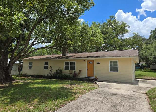 Property at 240 E Beach St, Groveland, FL 34736, 2 beds, 1 bath