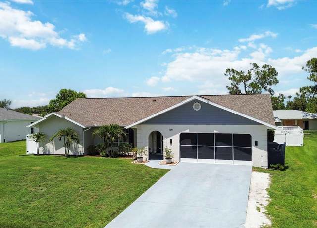 Property at 1498 Truval Ter, Port Charlotte, FL 33952, 3 beds, 2 baths
