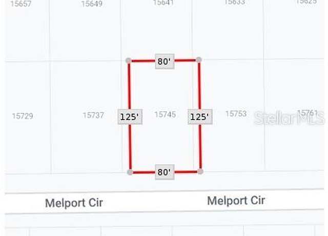 Property at 15745 Melport Cir, Port Charlotte, FL 33981