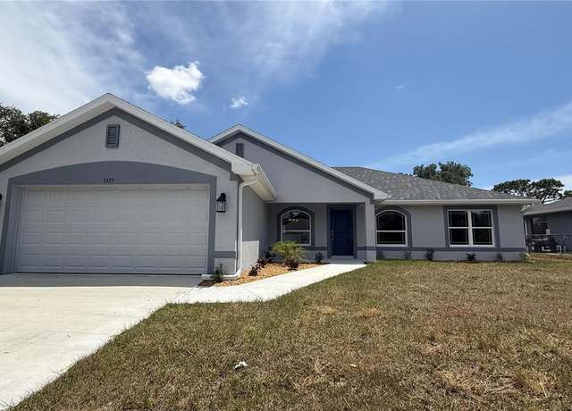 Property at 3325 Stockton Ave, North Port, FL 34286, 3 beds, 2 baths