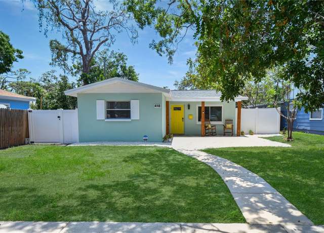 Property at 418 40th Ave S, St Petersburg, FL 33705, 3 beds, 1 bath