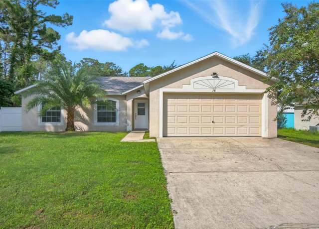 Property at 38 Peninsula Ln, Palm Coast, FL 32164, 4 beds, 2 baths