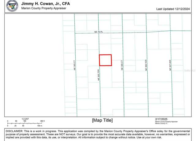 Property at 7871 NE 305th Ter, Fort Mc Coy, FL 32134