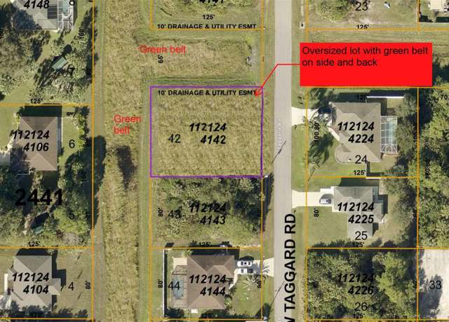 Property at 1255 W Taggard Rd, North Port, FL 34288