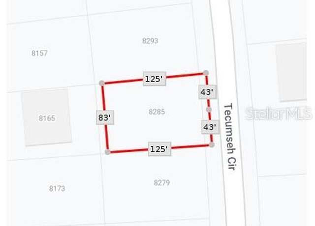 Property at 8285 Tecumseh Cir, Port Charlotte, FL 33981
