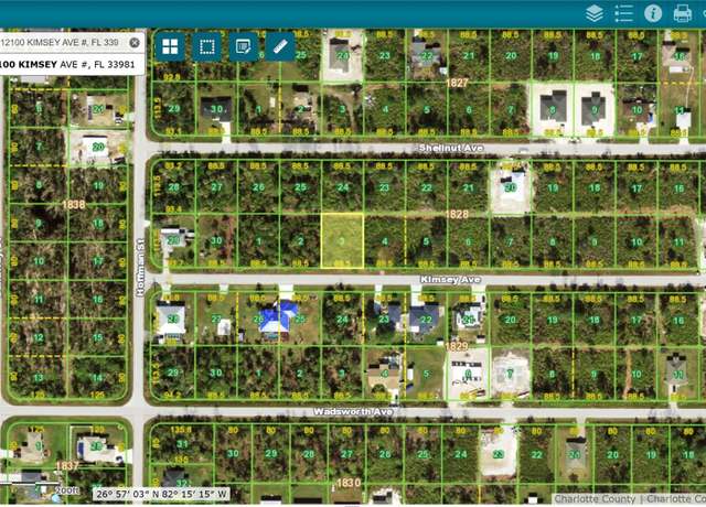 Property at 12100 Kimsey Ave, Port Charlotte, FL 33981