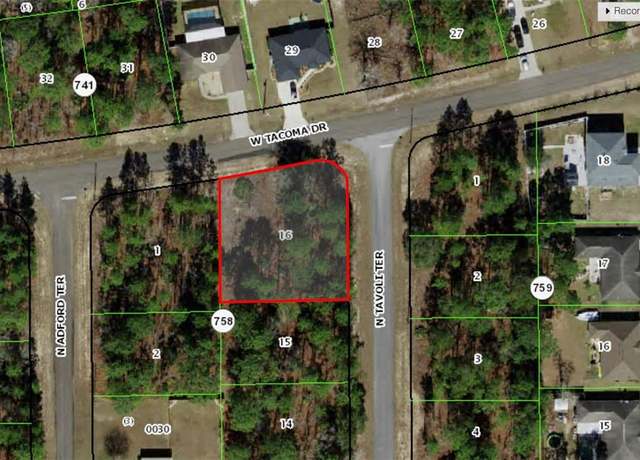 Property at 2104 W Tacoma Dr, Citrus Springs, FL 34434