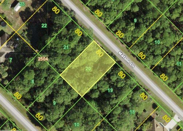 Property at 467 Matson Ln, Port Charlotte, FL 33953