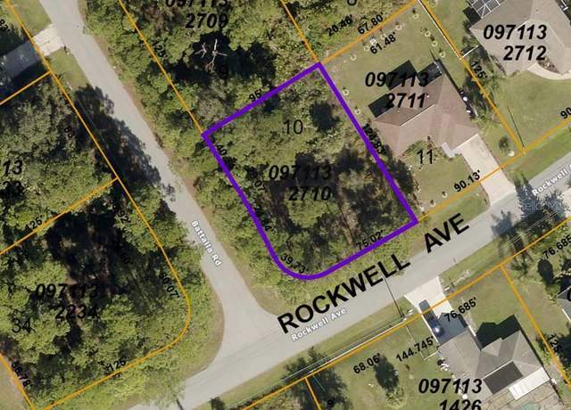 Property at LOT 10 Rockwell Ave, North Port, FL 34291