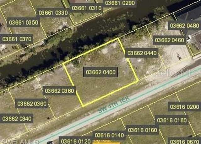 Property at 1429 SW 4th Ter, Cape Coral, FL 33991
