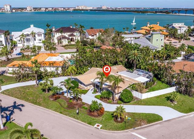 Property at 165 4th Ave N, Tierra Verde, FL 33715, 3 beds, 2 baths