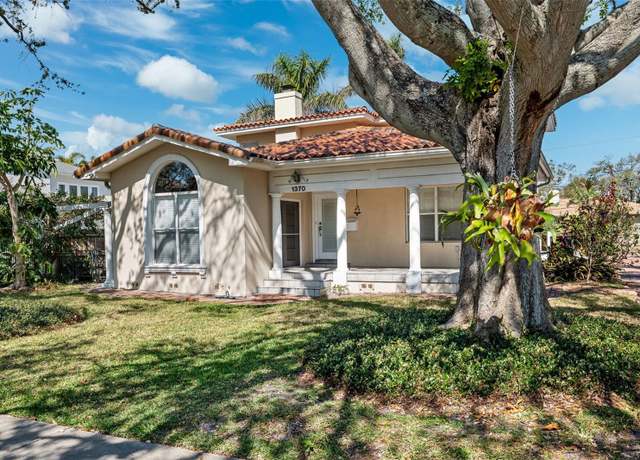 Property at 1370 Brightwaters Blvd NE, St Petersburg, FL 33704, 3 beds, 2 baths