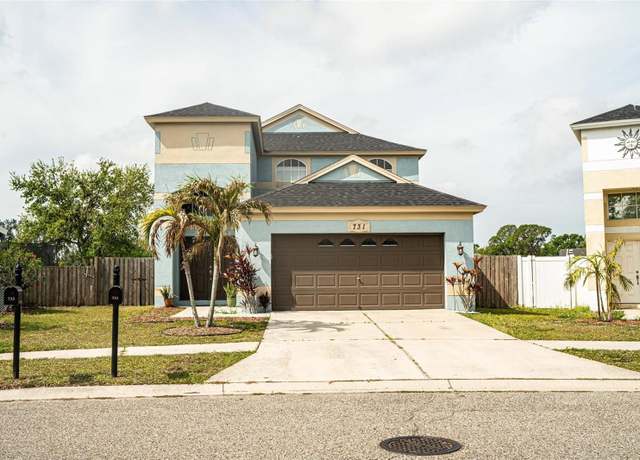 Property at 731 Cristelle Jean Dr, Ruskin, FL 33570, 4 beds, 2.5 baths
