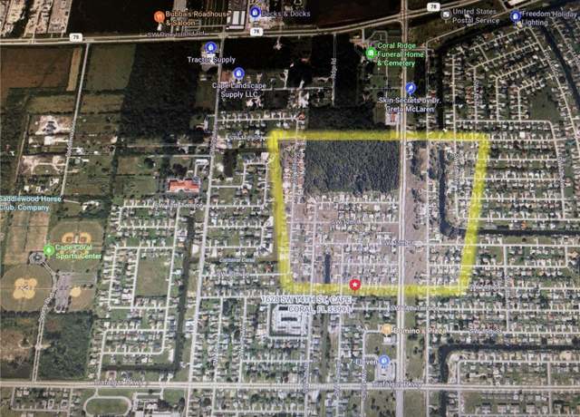 Property at 1628 SW 14th St, Cape Coral, FL 33991