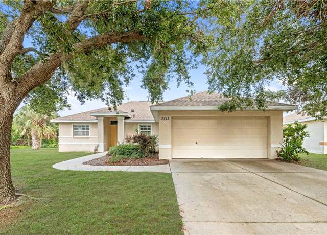 Property at 3415 68th Street Cir E, Palmetto, FL 34221, 3 beds, 2 baths