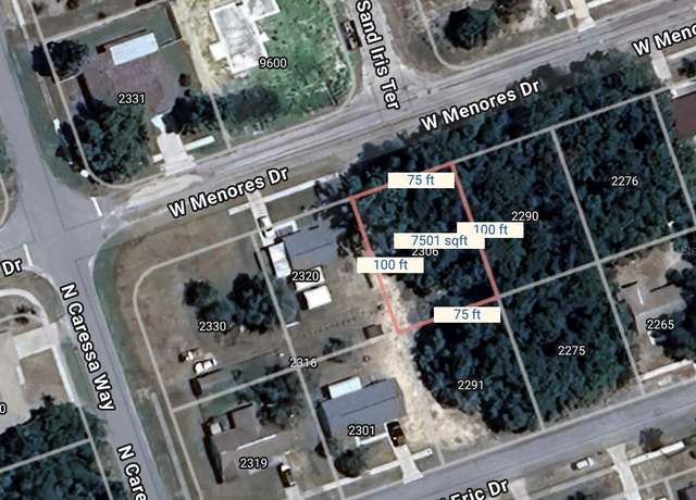 Property at 2306 W Menores Dr, Citrus Springs, FL 34434