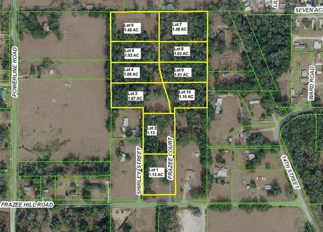 Property at Lot#3, Frazee Ct, Dade City, FL 33523