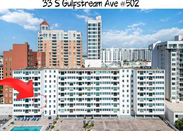 Property at 33 S Gulfstream Ave #502, Sarasota, FL 34236, 1 bed, 1 bath