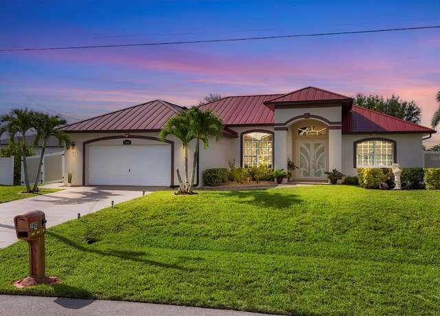 Property at 1402 SW 4th Ln, Cape Coral, FL 33991, 3 beds, 2 baths