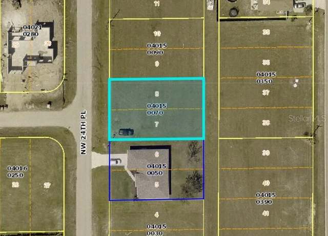 Property at 625 NW 24th Pl, Cape Coral, FL 33993