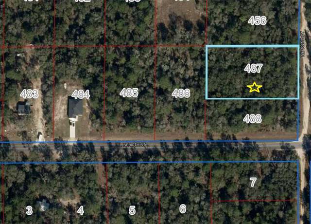 Property at LOT 487 NE 102nd Ct, Bronson, FL 32621