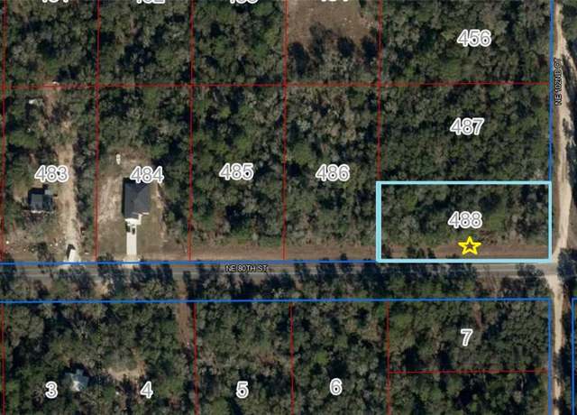 Property at LOT 488 NE 80th St, Bronson, FL 32621