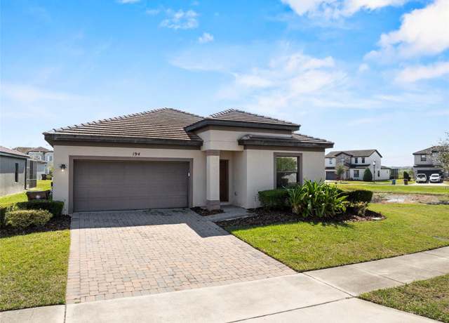 Property at 194 Aidans Lndg, Haines City, FL 33844, 4 beds, 3 baths