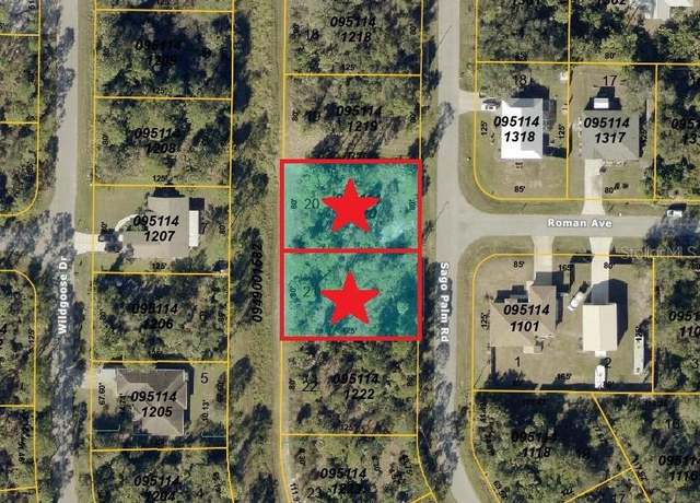 Property at Lot 20 & 21 Sago Palm Rd, North Port, FL 34291
