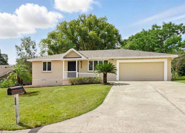Property at 326 Evergreen Ct, Apopka, FL 32712, 3 beds, 2 baths