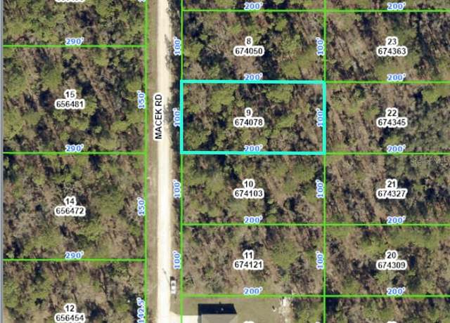 Property at Macek Rd, Weeki Wachee, FL 34614